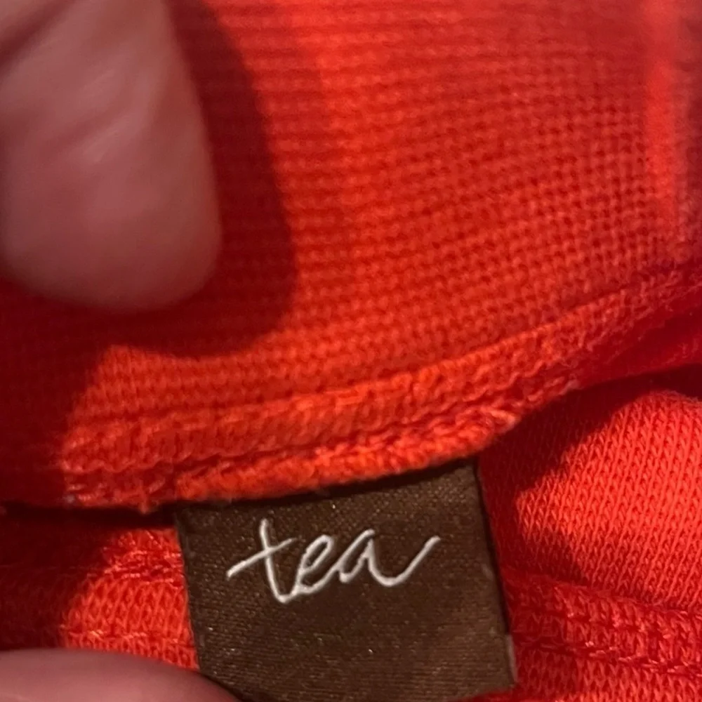 Tea Kids Red Pants Sz 5